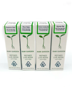 Raw Garden Carts, refined live resin, 1.1 grams